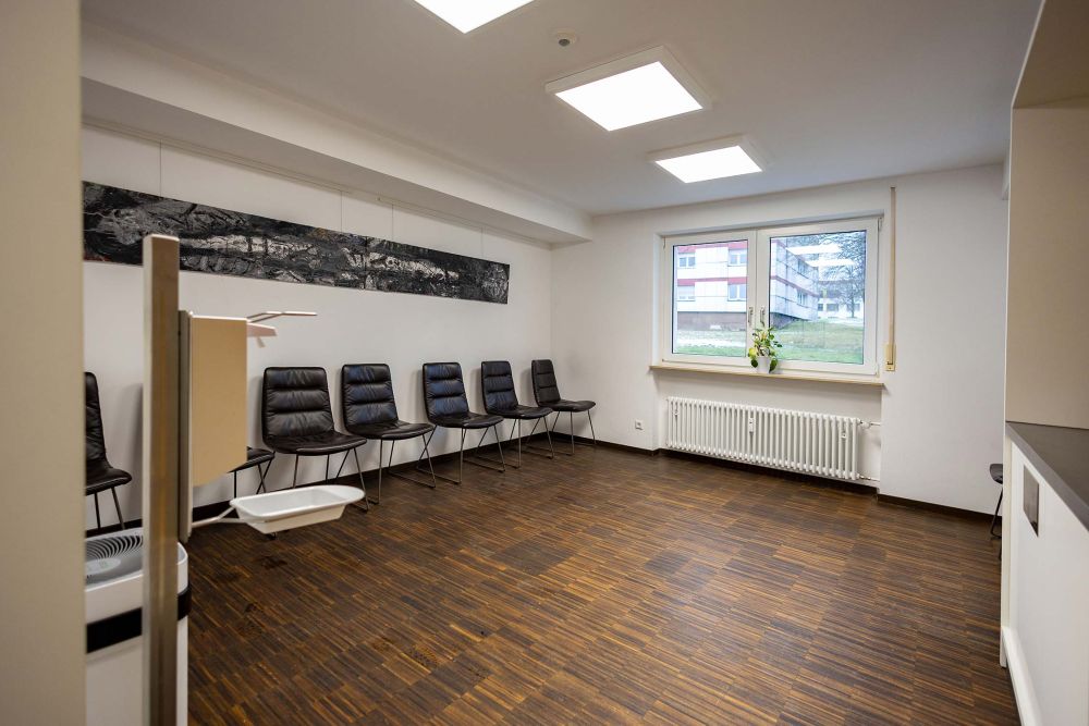 Blick in unser Wartezimmer
