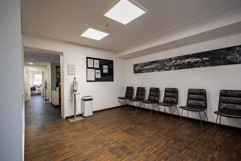 Blick in unser Wartezimmer